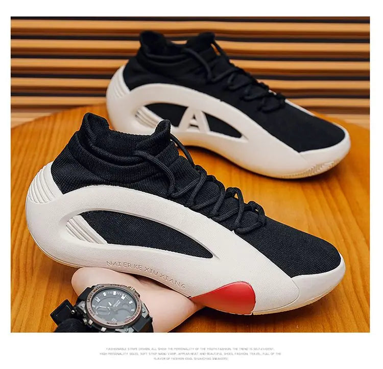 Comfortable Sneakers for Men Casual Walking Lightweight Breathable Lazy Shoes