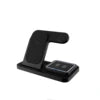 2025 New Trending 3 in 1 Wireless Charger Stand with Night Light 15w Fast Charging for Phone Watch Earphone