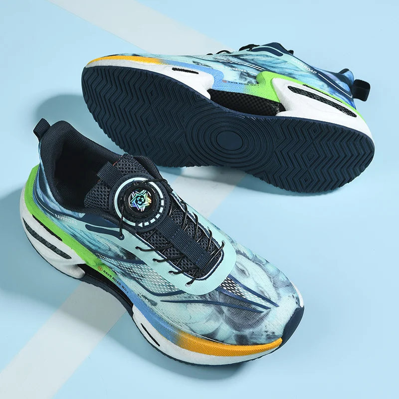 Men Running Shoes Training Walking Breathable Sneakers Athletic Trainer Outdoor Mesh Casual Fashion Race Comfortable Cushioning