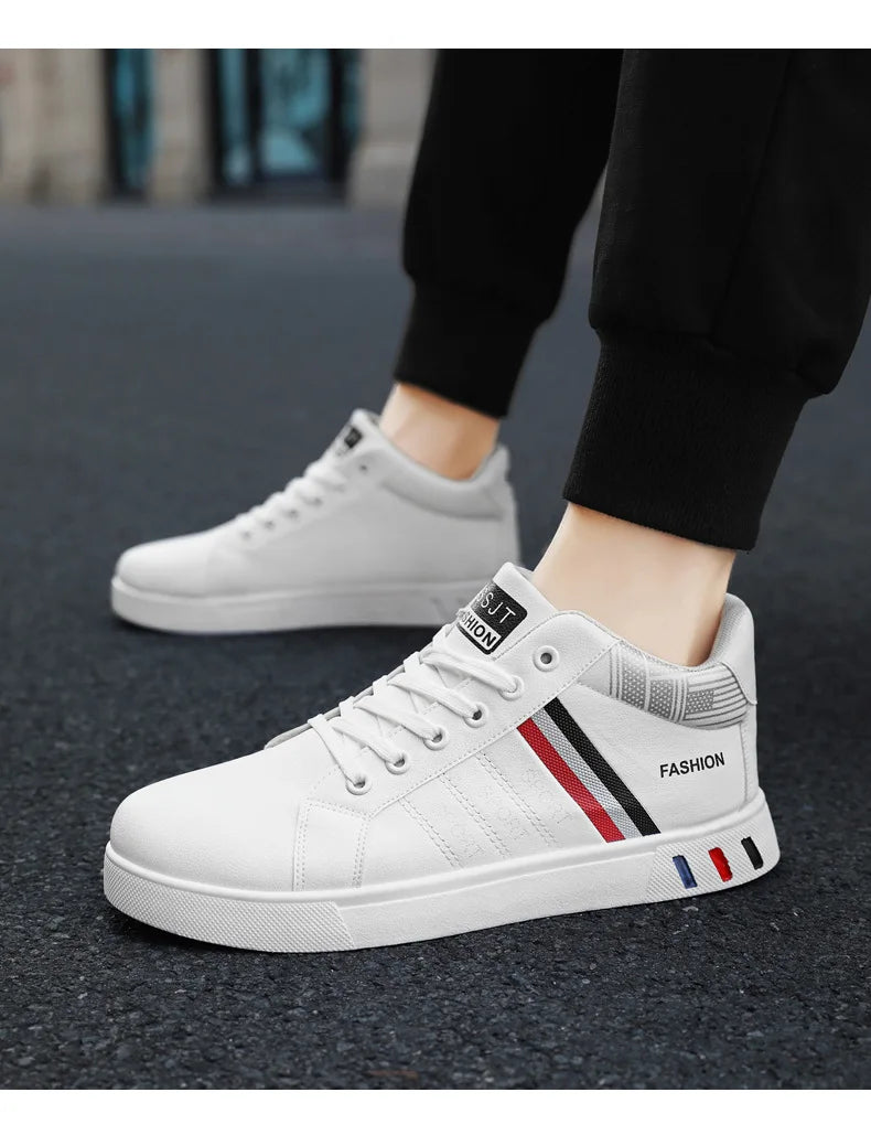 Big size new all-match men's shoes Korean version of the flow of boys in the board shoes casual sports shoes sneakers