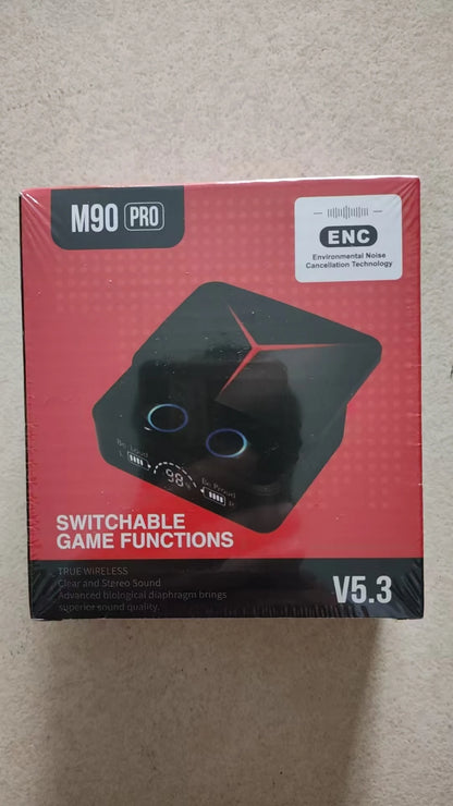 NEW M90pro wireless bluetooth tws in-ear true wireless noise reduction stereo sports earphones