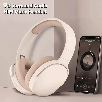 Wireless Headphones P2961 Bluetooth 5.0 Foldable 9D HIFI Stereo Sound Headset Long Battery Life Heavy Bass Earphone For Xiaomi