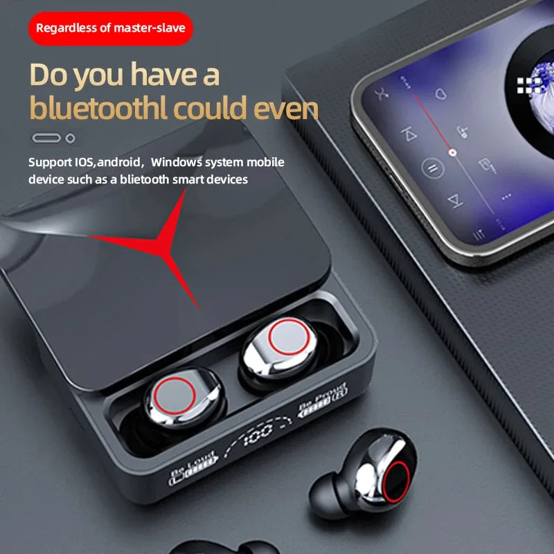 NEW M90pro wireless bluetooth tws in-ear true wireless noise reduction stereo sports earphones