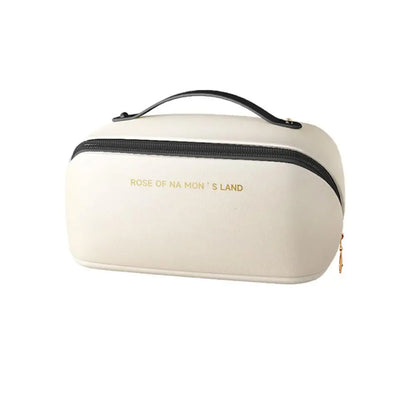 Pu Fashion Women Pillow Cosmetic Bag Large Capacity Makeup Travel Organizer Bags Portable Tote Square Wash Storage Zipper Bag