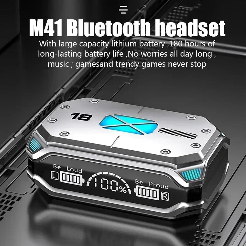 New TWS Bluetooth Earphones Wireless Headphones Smart Touch Wireless Headset LED Display Stereo Sound Earbuds for Smartphones