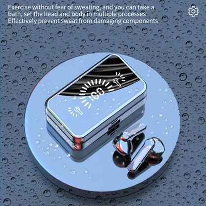 S20 Bluetooth Earphone Headphones Mirror Wireless Stereo Headset  with Digital DisplayTouch Control Sports Earbuds for Gaming