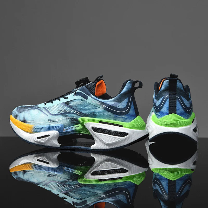 Men Running Shoes Training Walking Breathable Sneakers Athletic Trainer Outdoor Mesh Casual Fashion Race Comfortable Cushioning