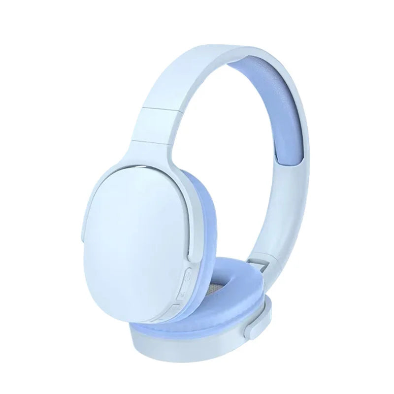 Wireless Headphones P2961 Bluetooth 5.0 Foldable 9D HIFI Stereo Sound Headset Long Battery Life Heavy Bass Earphone For Xiaomi