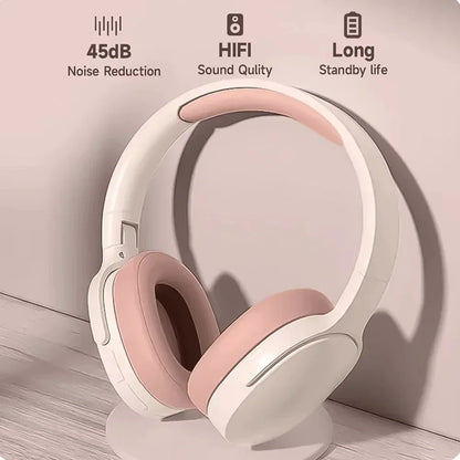 Wireless Headphones P2961 Bluetooth 5.0 Foldable 9D HIFI Stereo Sound Headset Long Battery Life Heavy Bass Earphone For Xiaomi