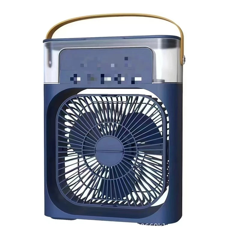 VIVO 3in1 Fan AIr Conditioner Household Small Air Cooler LED Night Light Portable Humidifier Air Adjustment Fan Office Home Fan