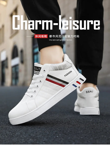 Big size new all-match men's shoes Korean version of the flow of boys in the board shoes casual sports shoes sneakers