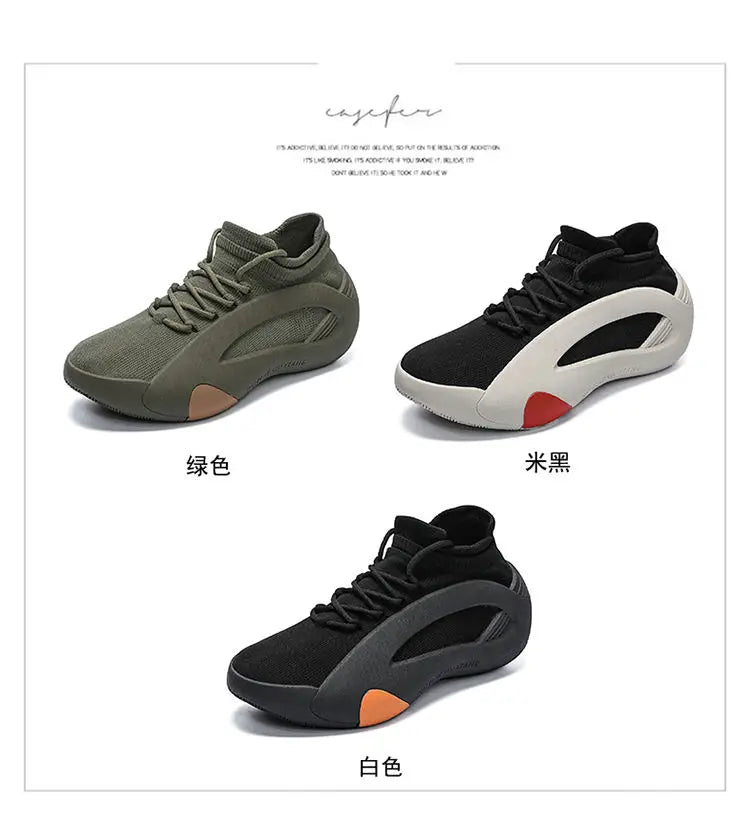 Comfortable Sneakers for Men Casual Walking Lightweight Breathable Lazy Shoes