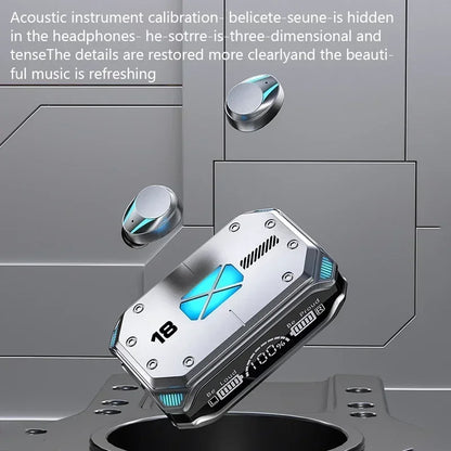 New TWS Bluetooth Earphones Wireless Headphones Smart Touch Wireless Headset LED Display Stereo Sound Earbuds for Smartphones