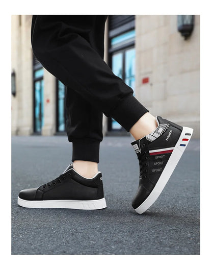 Big size new all-match men's shoes Korean version of the flow of boys in the board shoes casual sports shoes sneakers