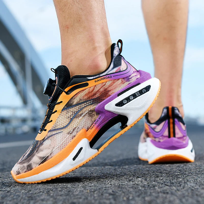 Men Running Shoes Training Walking Breathable Sneakers Athletic Trainer Outdoor Mesh Casual Fashion Race Comfortable Cushioning